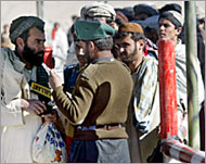 Security is tight in the tribal regionbordering Afghanistan