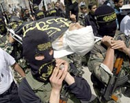 Three children who were killed in Rafah on Saturday were buried 