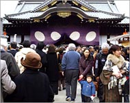Yasukuni Shrine is the final resting place of Japan's war dead 