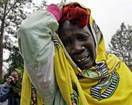 Many gathered in southern Sudanto mourn the death of Garang