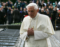 Pope Benedict XVI implicitly linked Islam and violence