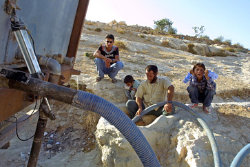Water in the west bank