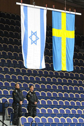 Sweden davis cup protests