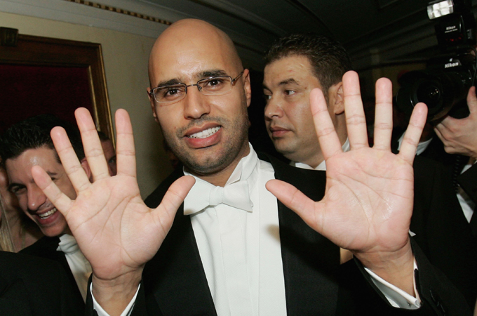 Said al-Islam Gaddafi at Vienna Opera Ball 2006