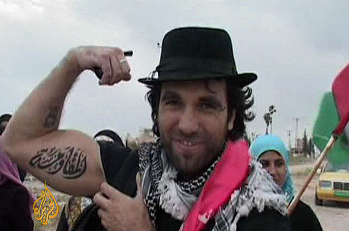 gaza strip italian activist vittorio arrigoni killed - nicole johnston pkg