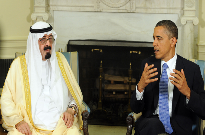 Obama and saudi king