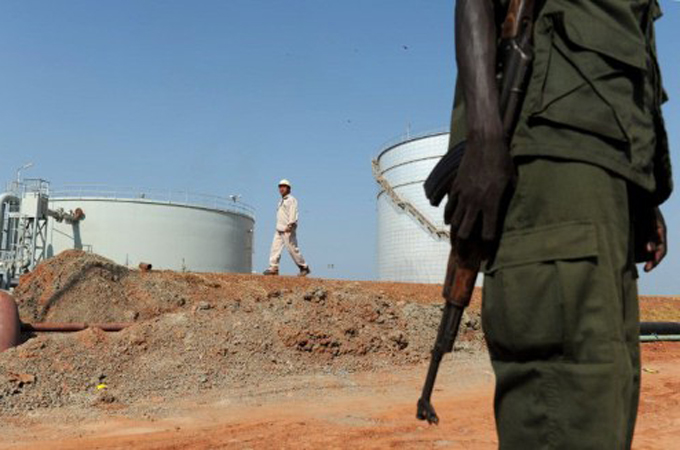 Southern Sudan soldier