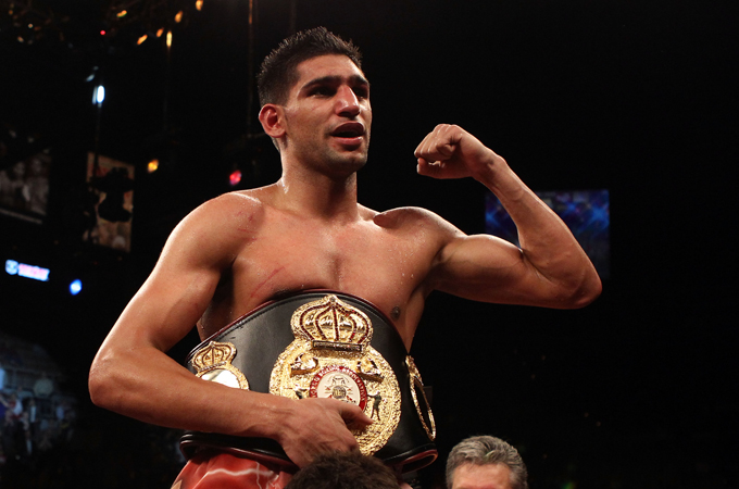 Amir Khan boxing