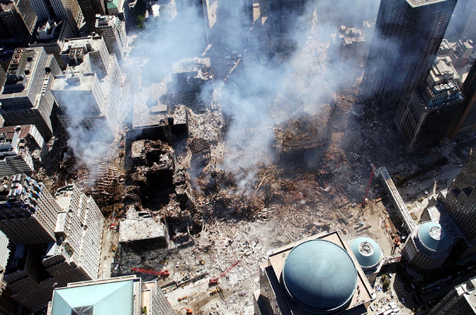 9/11: Ground Zero on September 16, 2001