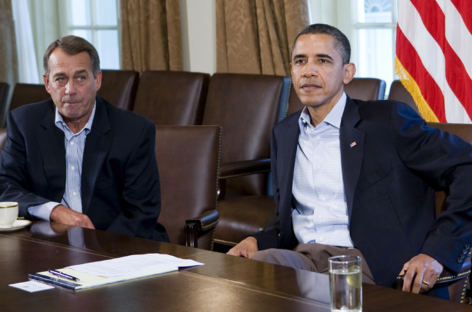 Obama and Boehner