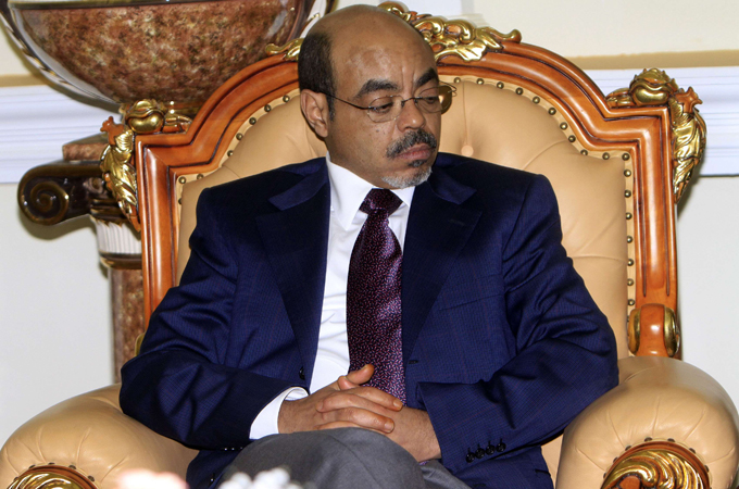 Ethiopia Prime Minister Meles Zenawi