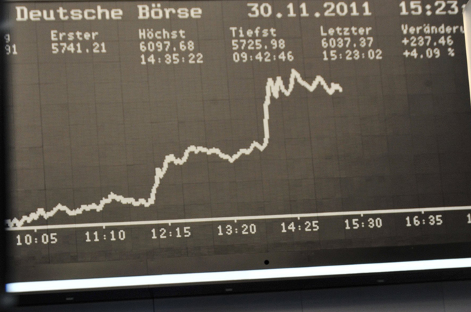 german stock exchange - euro