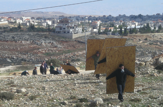 Roxy pics from WB - Israeli settlers at Oz Zion - pic 2 [Credit: Jonathan Guyer]