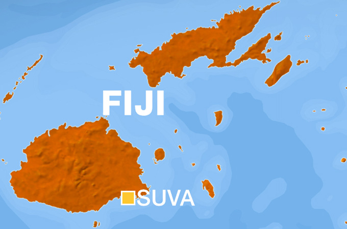Fiji map