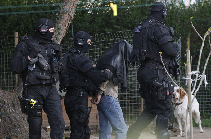 French arrests