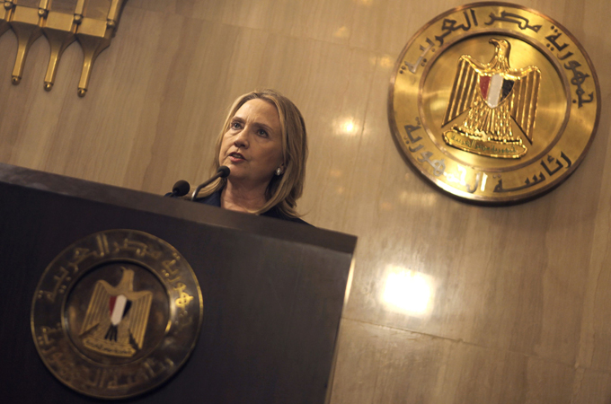 Hillary Clinton in Egypt
