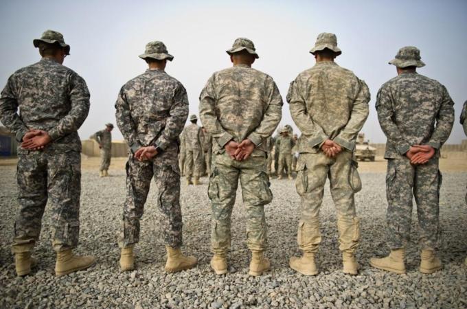 US soldiers from US soldiers of the 502n