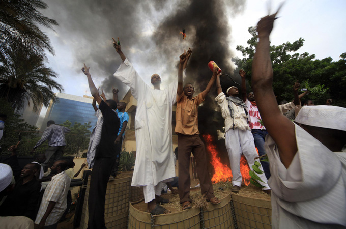 Anti-islam video protests