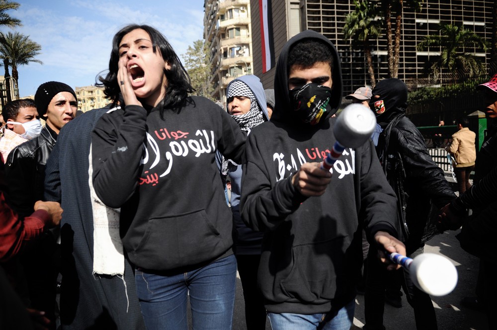 Clashes as Egyptians mark uprising