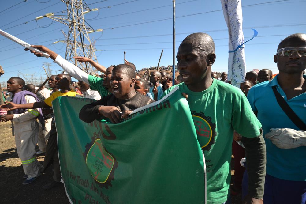 Marikana anniversary