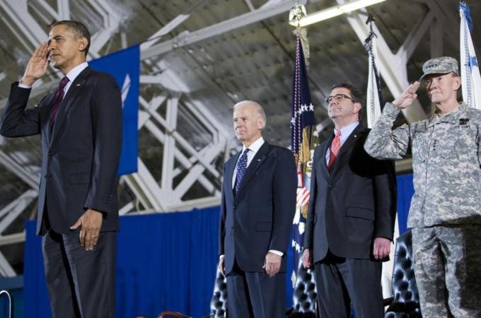 President Obama Attends Ceremony Marking Return Of U.S. Forces From Iraq