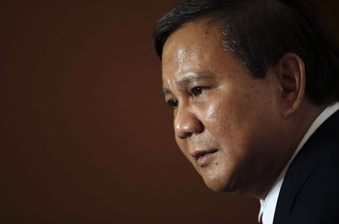 TTAJ Prabowo Subianto, retired Indonesian