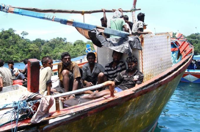 INDONESIA-SRILANKA-IMMIGRATION-BOAT