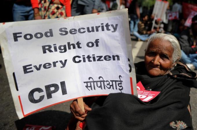 "[The Food Security Act] would... abolish the risk of starvation and malnutrition in a land where too many have gone hungry for too long, writes Tharoor [AFP]