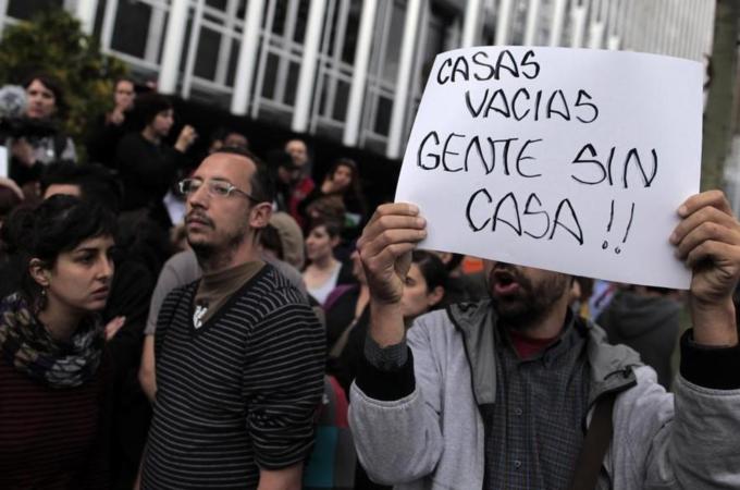 "Spain's economy had been heavily dependent on the housing market and real estate construction since the time of the dictatorship of General Francisco Franco in the 1950s," writes Steven Hill [AP]