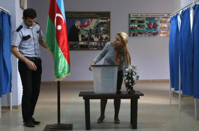 "Over the past 20 years the country has made significant progress" in bolstering democracy, writes Gurbanov [AP]