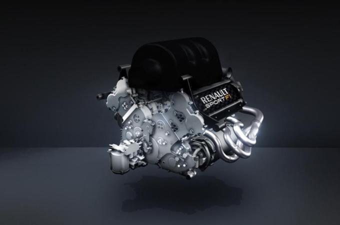 Renault is developing this hybrid engine for January 2014 which reduces gas consumption during a race by 40% [Reuters]