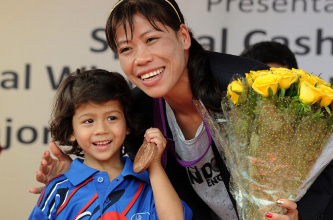Mary Kom has offered a ray of hope to a state in the news for all the wrong reasons [Getty Images]