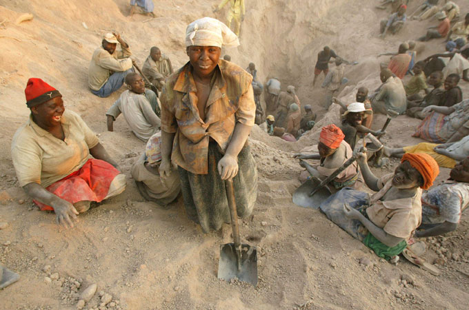 The dark side of diamonds