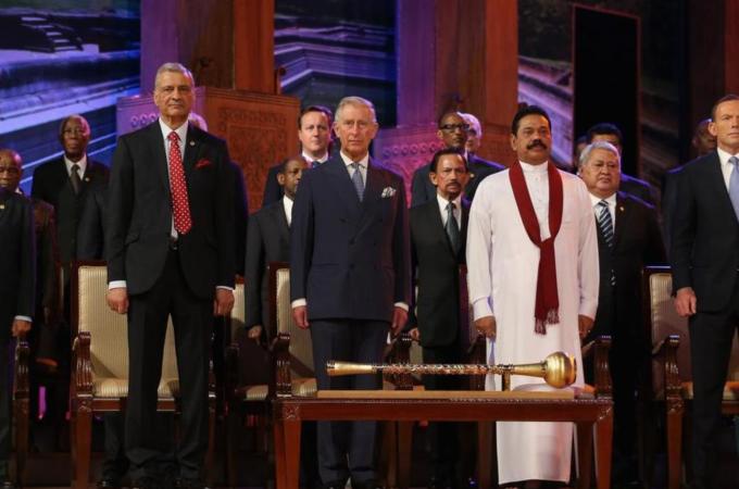 As Mahinda Rajapaksa takes over the position of Commonwealth chairperson-in-office, he faces pressure to investigate human rights abuses in Sri Lanka [Getty Images]