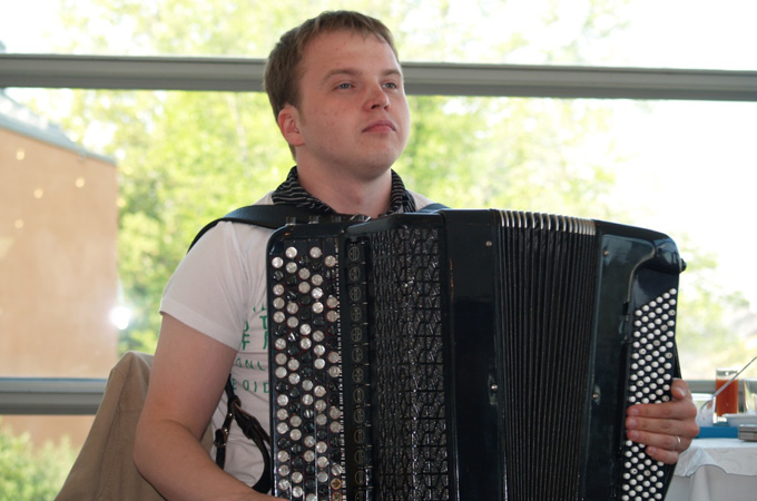 Artyom is unemployed but because of his MS receives US$200 a month in disability allowance from the Russian government [Al Jazeera]