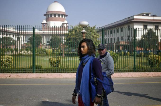 Last week's Supreme Court ruling recriminalising gay sex has triggered an uproar in India [Reuters]