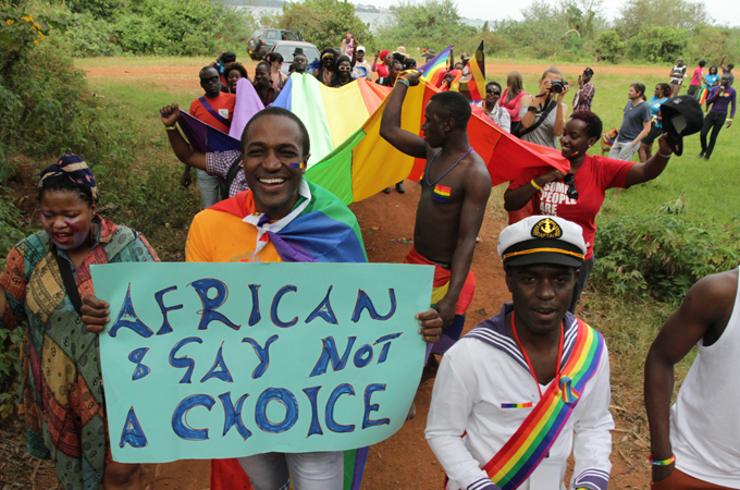 Gays in Uganda say they are often subject to harassment and attacks [EPA]