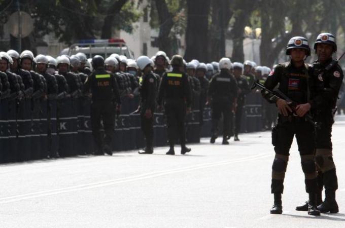 The UN has expressed alarm over anti-Vietnamese language coming from Cambodia's opposition [AFP]