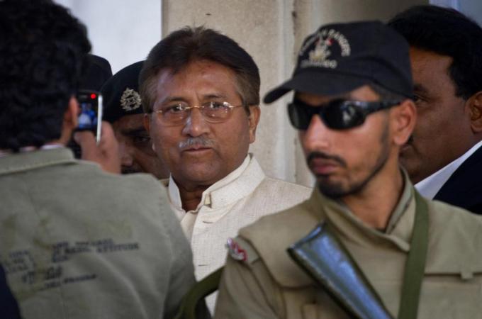 Pervez Musharraf retains his influence with the Pakistani military [AP]