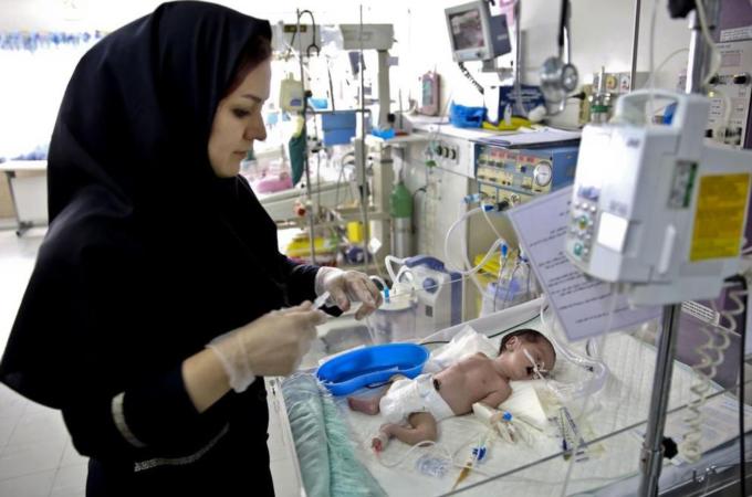 Sanctions have affected severely the health care system in Iran [AP]