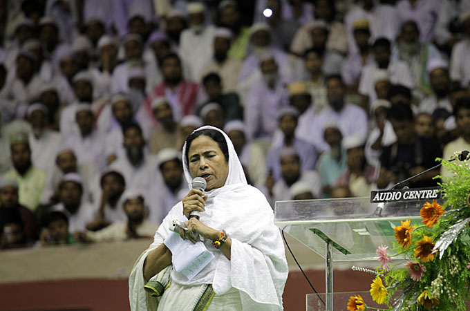 Muslim support is said to have helped Mamata Banerjee to come to power in West Bengal state [EPA]