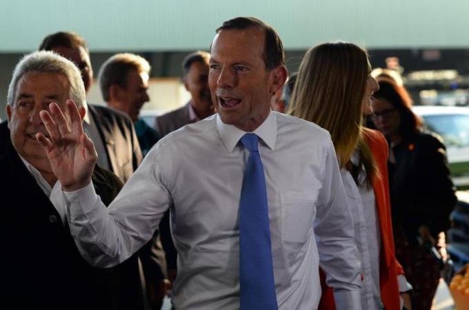 Abbott has accused the national broadcaster of being unpatriotic [AFP]