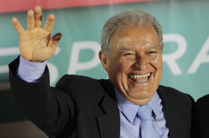 The FMLN's Salvador S?nchez Cerén has publicly called for reconciliation and unity over the past week [EPA]