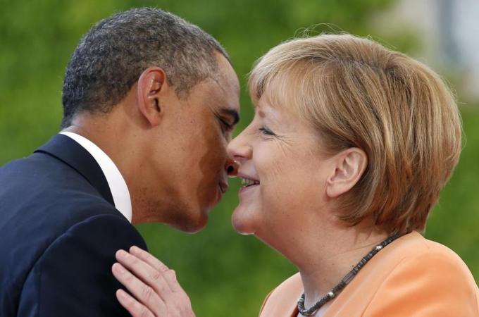 'It's time that we, the 99 percent of Europeans, finally see Obama for what he is,' writes Cronin [AP]