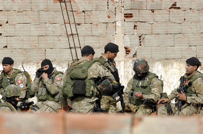 The new Tunisian constitution calls for the 'impartiality' of security forces [EPA]