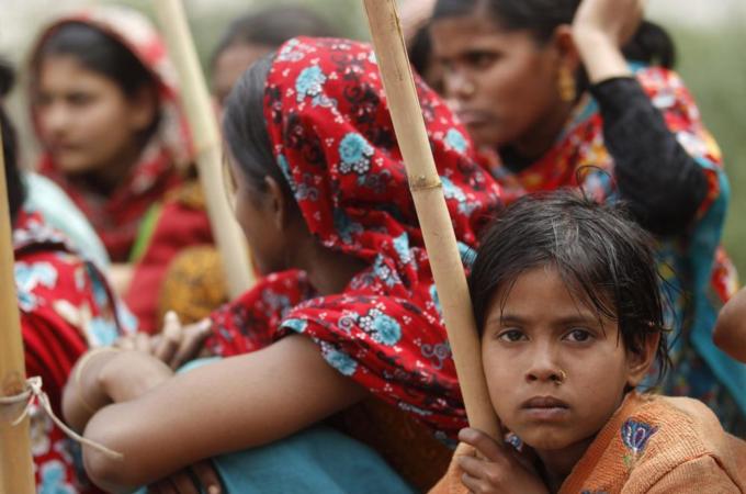 Some people might willingly enter into forced labour circumstances because of poverty and desperation, argues Howard [Reuters]