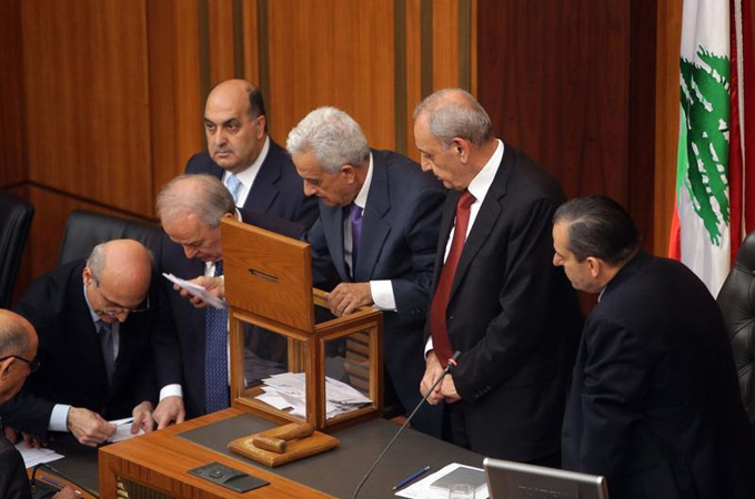 The different political blocs failed to reach a consensus on a candidate in last week's first round of voting [Reuters]