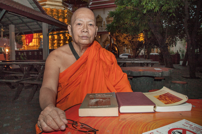 Montri, a Buddhist monk, believes Thailand is following Europe's historical footsteps [Omar Havana/Al Jazeera]