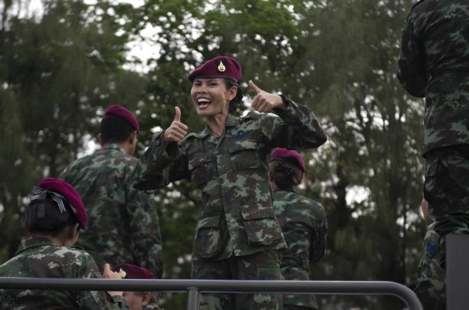 The Thai military recently launched a campaign 'Return Happiness to the People' [AFP/Getty Images]