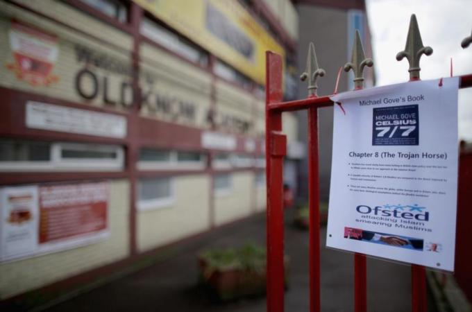 The 'Trojan Horse' inquiry has encouraged use of anti-Muslim stereotypes in British media [Getty Image]